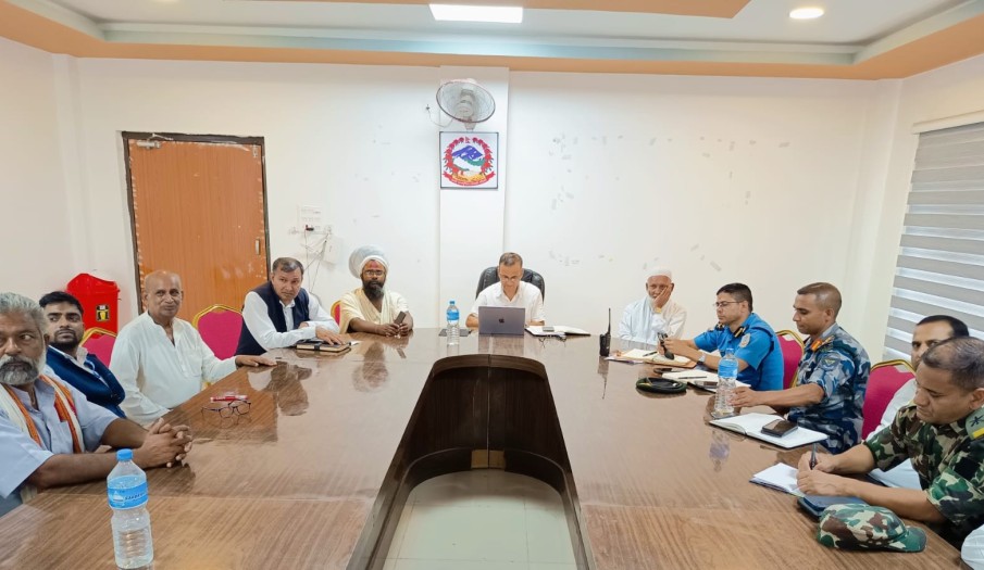 विभिन्न धार्मिक संघसंस्थाका प्रमुख, धर्मगुरु तथा प्रतिनिधिहरुसँगको समन्वय बैठक